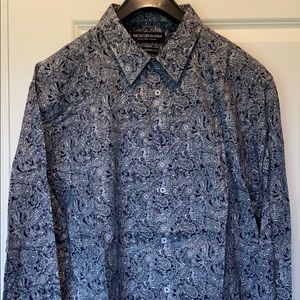 Men’s paisley button down